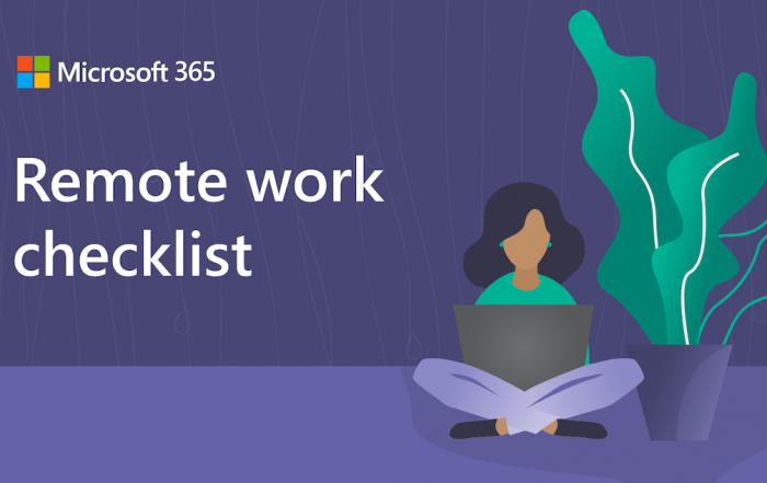 Remote Work Check list